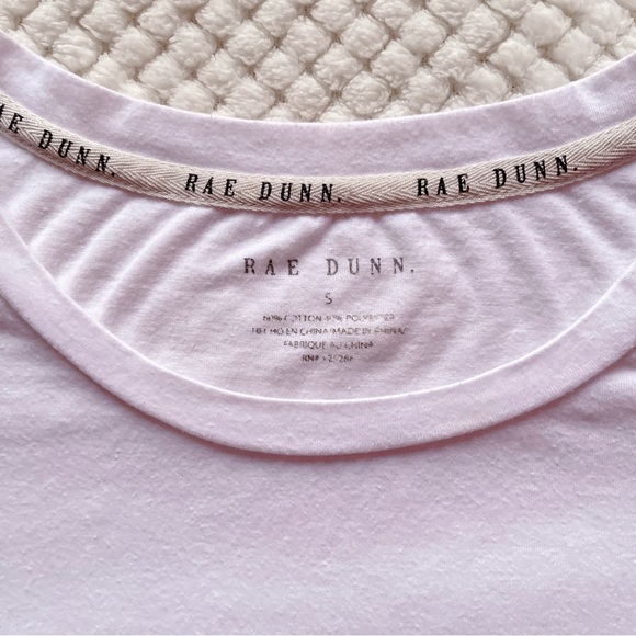 Rae Dunn “Bless This Mess” Tee 🔲☕️🤍 - Picture 4 of 6